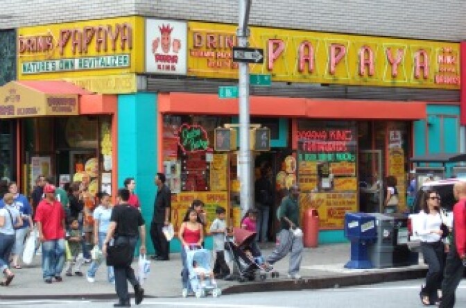 New York's Papaya King -- now in Hollywood!