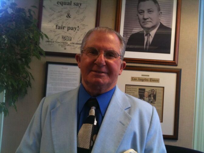 Outgoing UTLA President A.J. Duffy