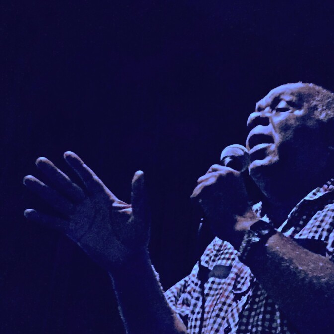 David Whitfield, singing at Colombo's in Eagle Rock