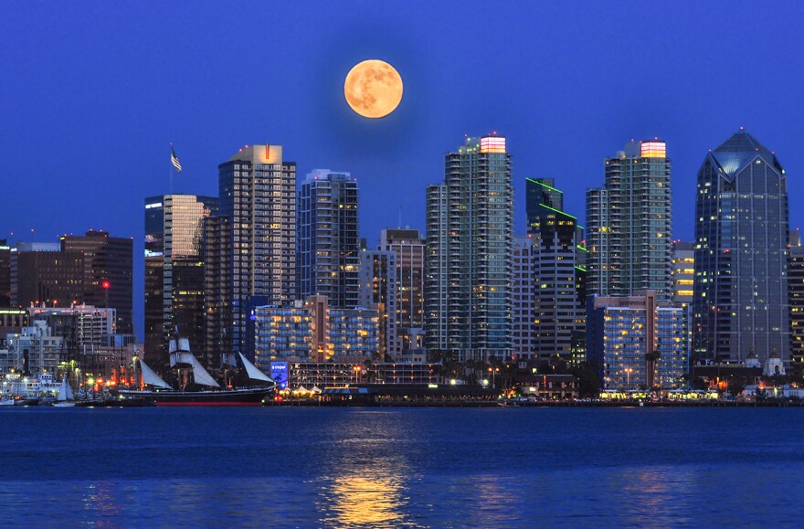 The San Diego Skyline