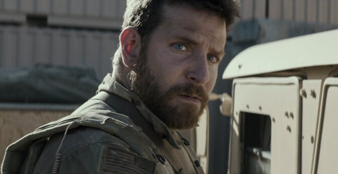 Bradley Cooper gained 40 pounds of muscle to play Navy SEAL Chris Kyle in the film American Sniper. "It wasn't at all like a costume," he said. "It was like ... this sort of transformative experience to me because there was no going home from it."