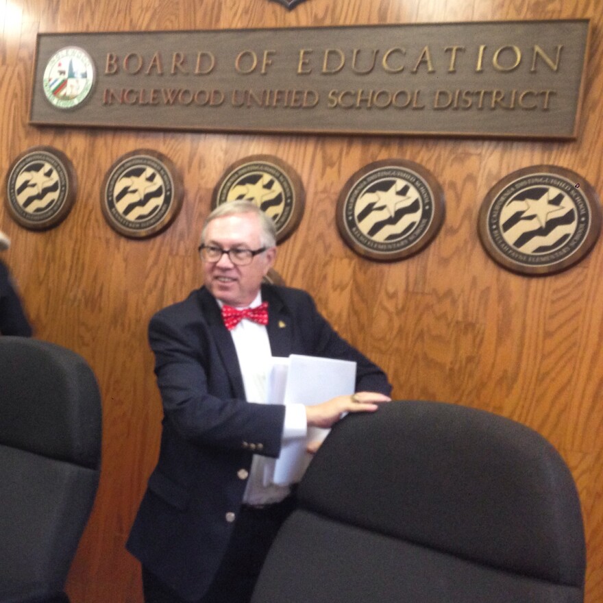 State appointed trustee Don Brann runs Inglewood Unified.