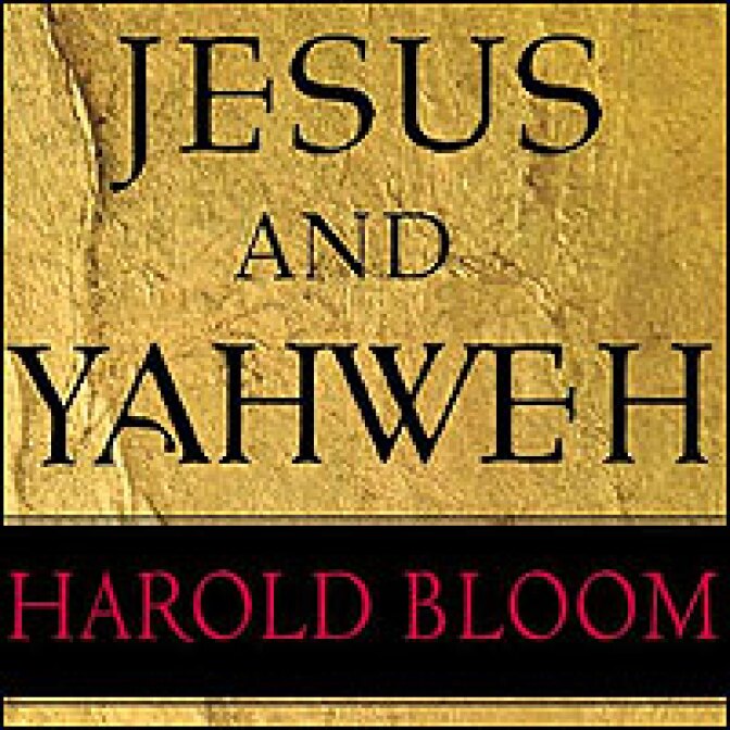 A detail from the cover of Harold Bloom's book.