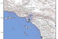 Map shows intensity of shaking of a 3.1 earthquake on Sept. 17, 2026.
