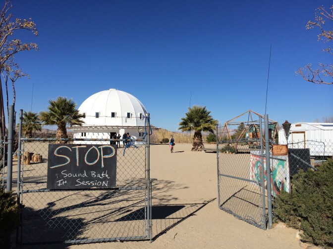 Sounds baths that way.