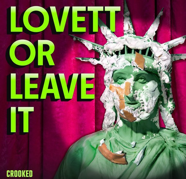 A flyer featuring the likeness of the Statue of Liberty covered in whip cream.