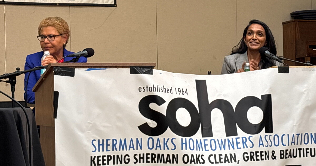Heated mayoral debate Bass and Raman face off on homelessness, housing