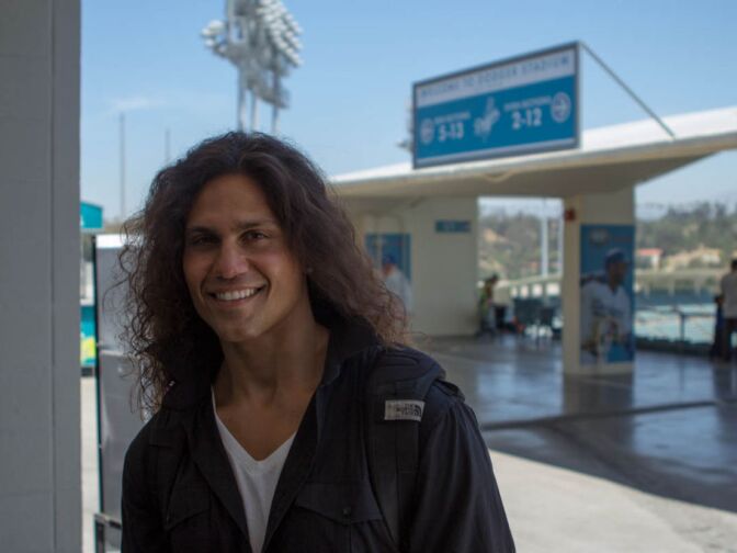 Devyn Prynce, 25, drove out to Los Angeles after graduating college in New Jersey and currently lives in his car. "This is a huge turnaround," he says after making it through the first cut. "This is a dream come true. I mean, I can't ask for anything more." 