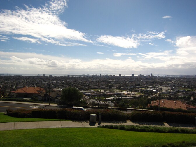 File photo: View of Signal Hill.