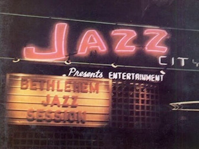 Jazz City, a Los Angeles club where Billie Holiday would perform, after the front was revamped.