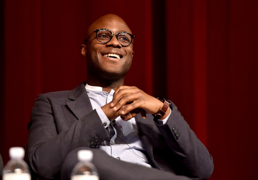 Outstanding Directorial Achievement in Feature Film nominee Barry Jenkins speaks onstage at the 69th Annual Directors Guild Of America Awards Feature Film Symposium at Directors Guild of America on February 4, 2017 in Los Angeles, California. 