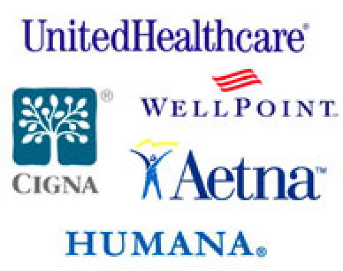 Insurance company logos
