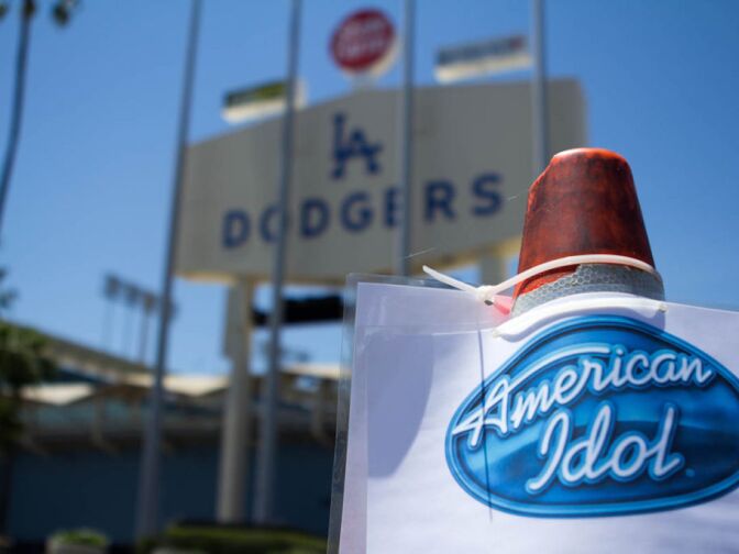 American Idol held auditions for its upcoming 12th season on Thursday at Dodger Stadium.