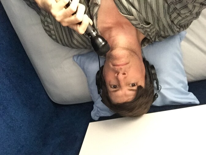 Portrait of a Rabe as a sleepy man