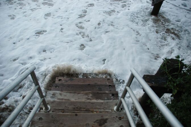 King tides are winter's highest along California's coast and other places like Australia and Tuvalu. They're naturally occurring, but they give a good visual clue toward a phenomenon people have accelerated: sea level rise. 