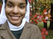 Sister Desire Anne Marie Findlay, 26, will take her first temporary vows in August.