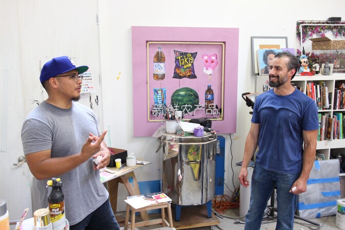 Artist Patrick Martinez and Take Two's A Martinez