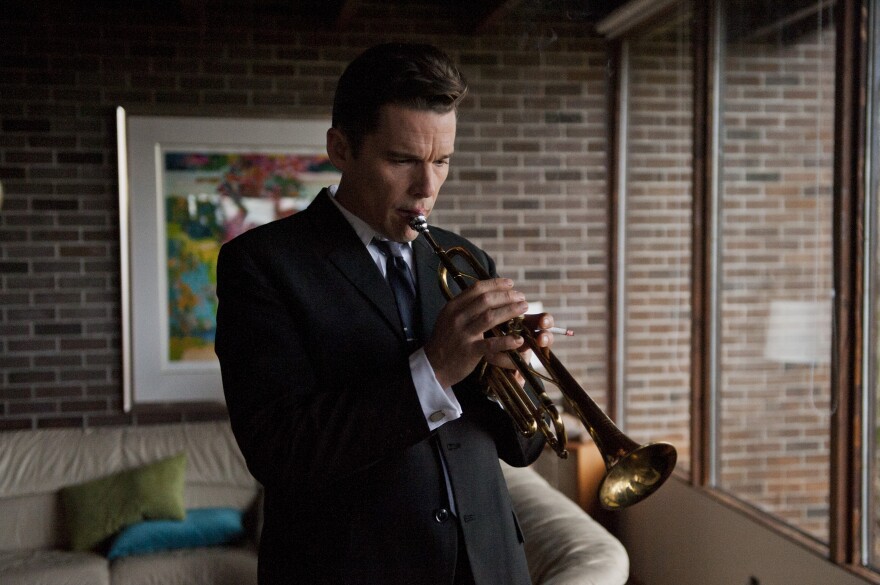 Ethan Hawke plays Chet Baker in the film "Born To Be Blue." 