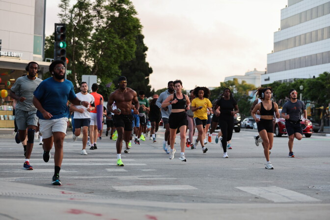 How BIPOC-led run clubs are fostering community and inclusivity in LA | LAist