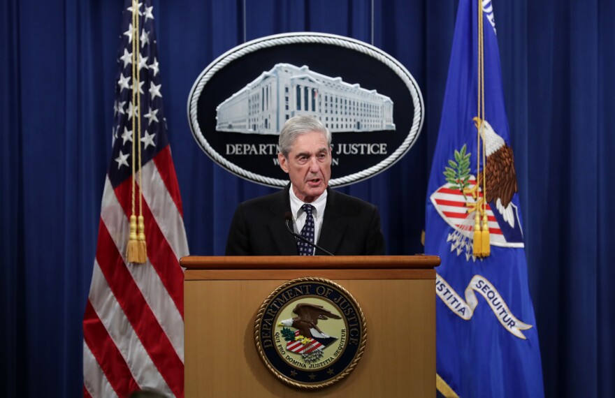 WASHINGTON, DC - MAY 29: Special Counsel Robert Mueller makes a statement about the Russia investigation on May 29, 2019 at the Justice Department in Washington, DC. (Photo by Chip Somodevilla/Getty Images)