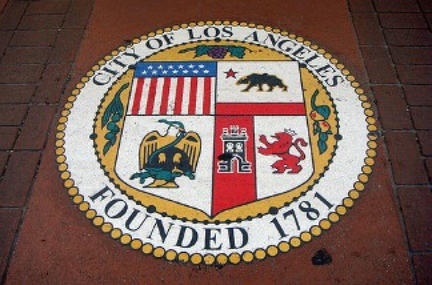 The Los Angeles city seal.