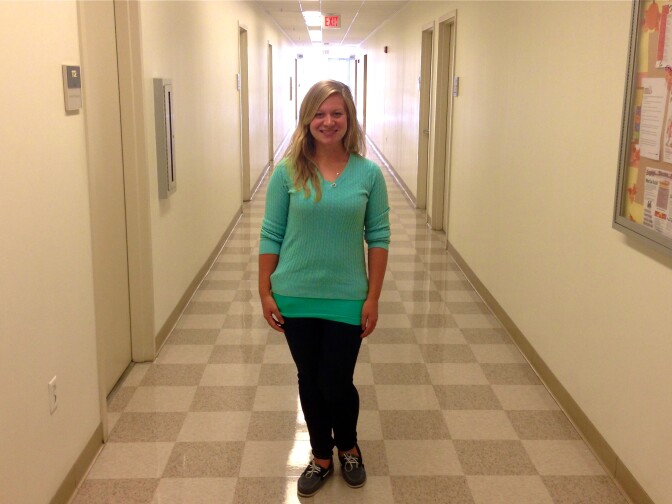 Chelsea Turner, a 21-year-old graduate student at the university, says she may be more prepared than people who can remember the 1994 earthquake. 