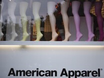 An American Apparel store.