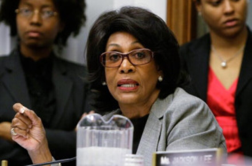 U.S. Rep. Maxine Waters (D-CA) speaks during a hearing before the House Judiciary Committee