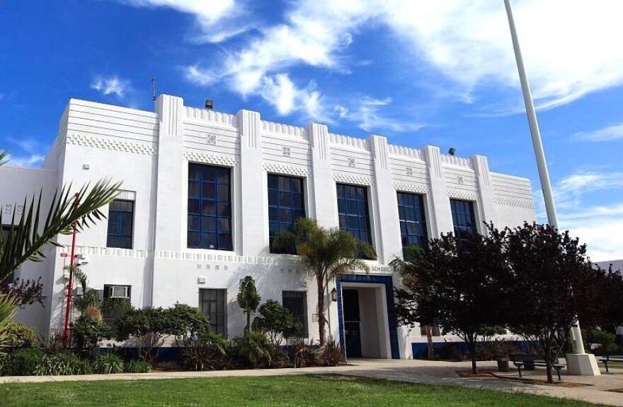 Venice High School in Los Angeles.