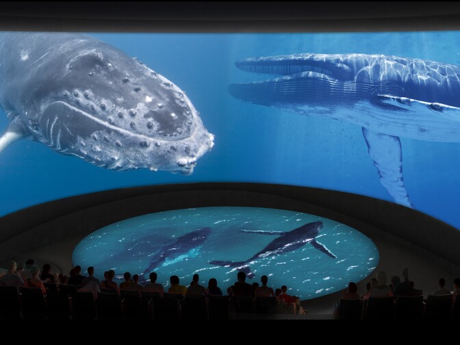 The Honda Pacfic Visions Theater.