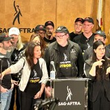 SAG-AFTRA president Fran Drescher held a press conference announcing the strike back in July.