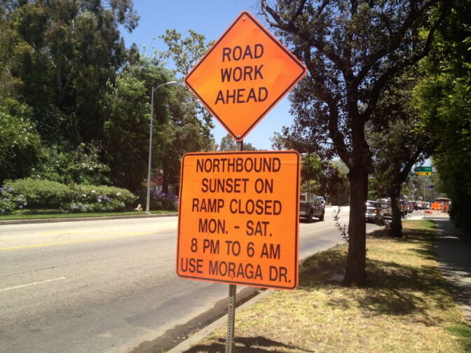 ‘Ramp Jam’ ends three weeks early along 405 Freeway | LAist
