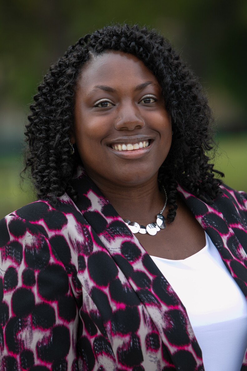A headshot of Sharla Berry