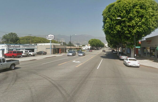A Google Maps screenshot of the 1200 block on Magnolia Boulevard.
