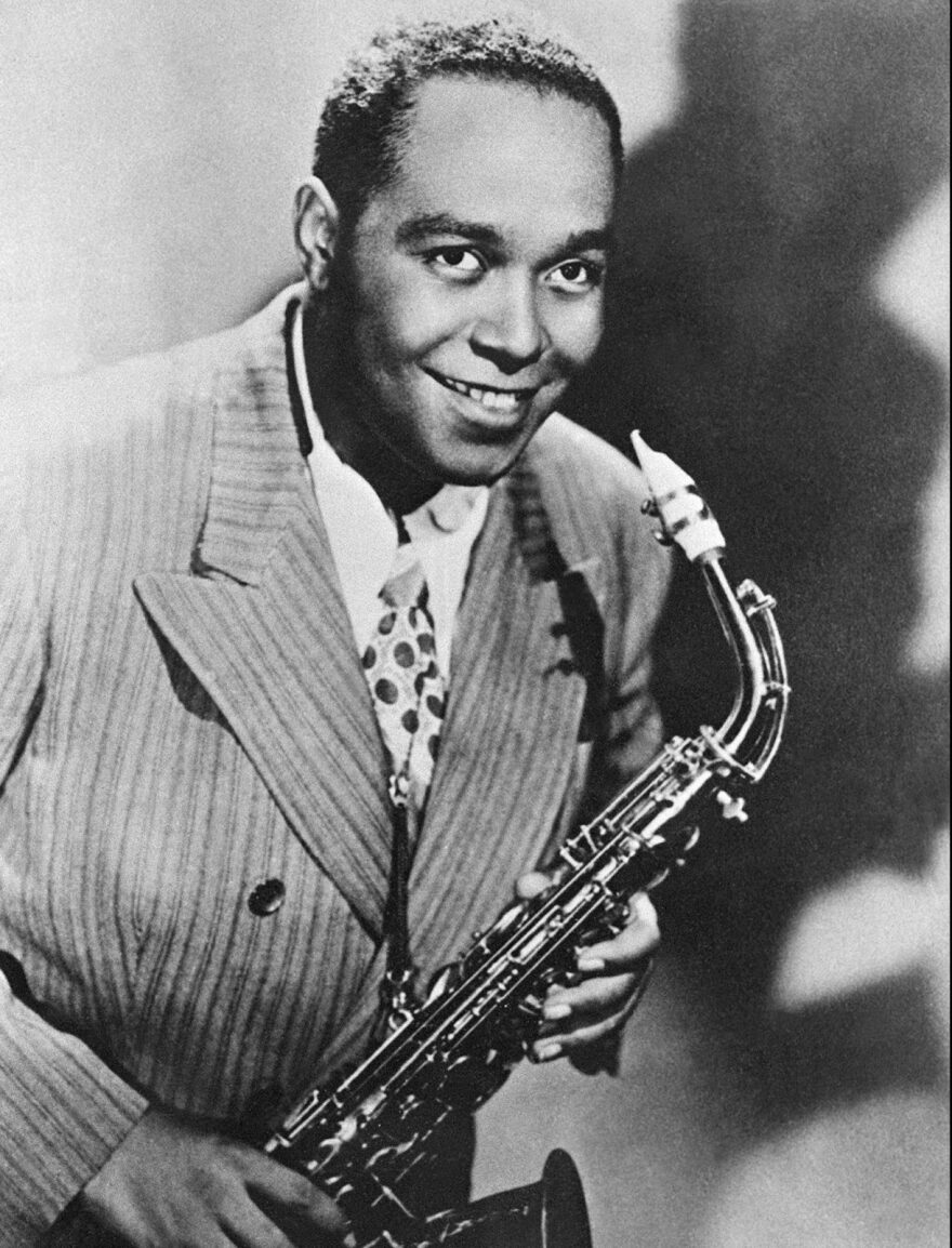 An undated picture of alto saxophonist and jazz composer Charlie Parker (1920-1955). He is considered by many to have been the father  of the modern jazz style known as "bebop".