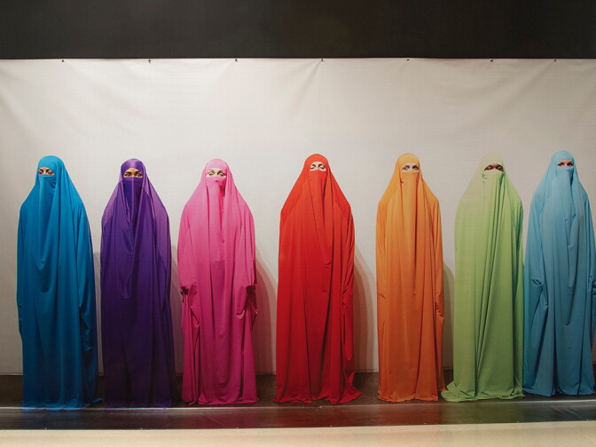 Fashion of the Veil 2017 by artist HK Zamani.