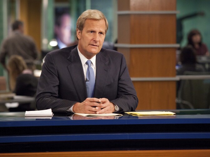 Jeff Daniels stars in "The Newsroom."