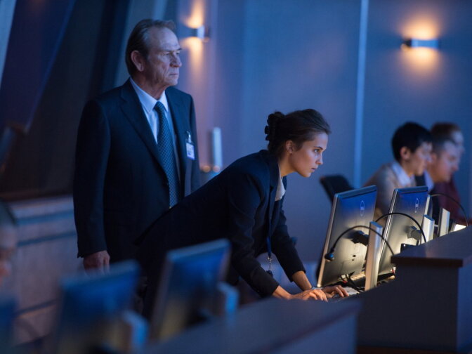 Tommy Lee Jones and Alicia Vikander also star in Paul Greengrass' latest installment of the Bourne series.