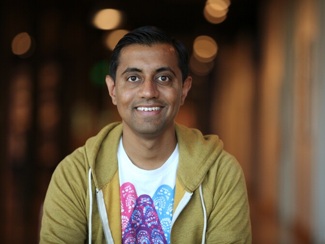 Sanjay Patel photographed June 4, 2015, at Pixar Animation Studios in Emeryville, Calif. 