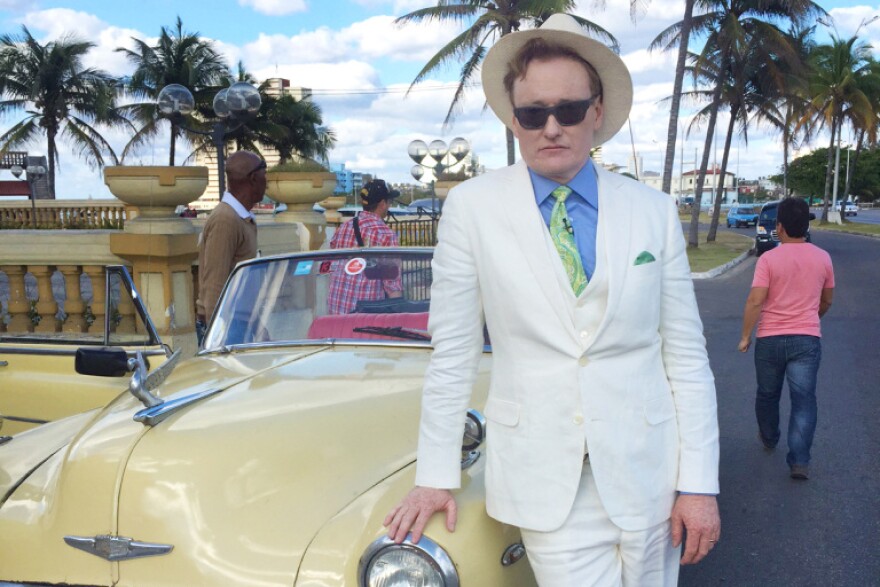 Conan O'Brien: Our man in Havana.