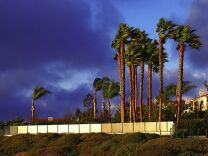 High winds and dry weather are forecast through Thursday across Southern California.