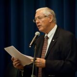 Supervisor Michael D. Antonovich talks to the board during a board meeting at the Hall of Administration on June 6, 2012.