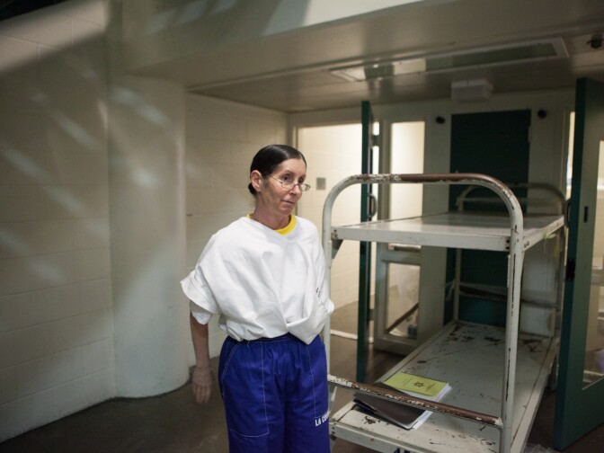 Caryn Quincey says she has helped other inmates with their education.