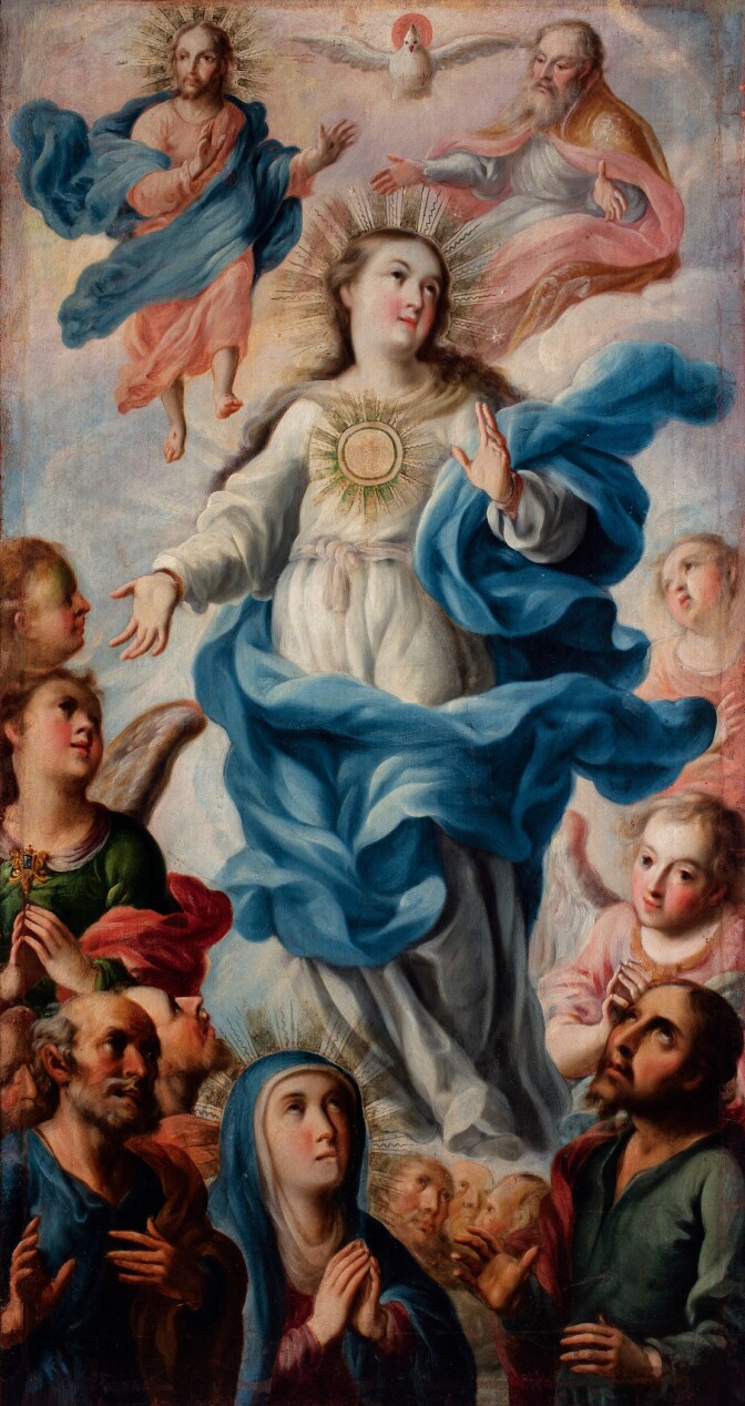 Antonio de Torres, Assumption of the Virgin (La Asunción de la Virgen), 1719.