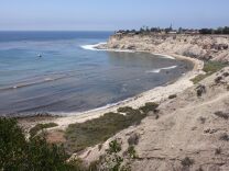 View of Lunada Bay from the Southeast bluff.