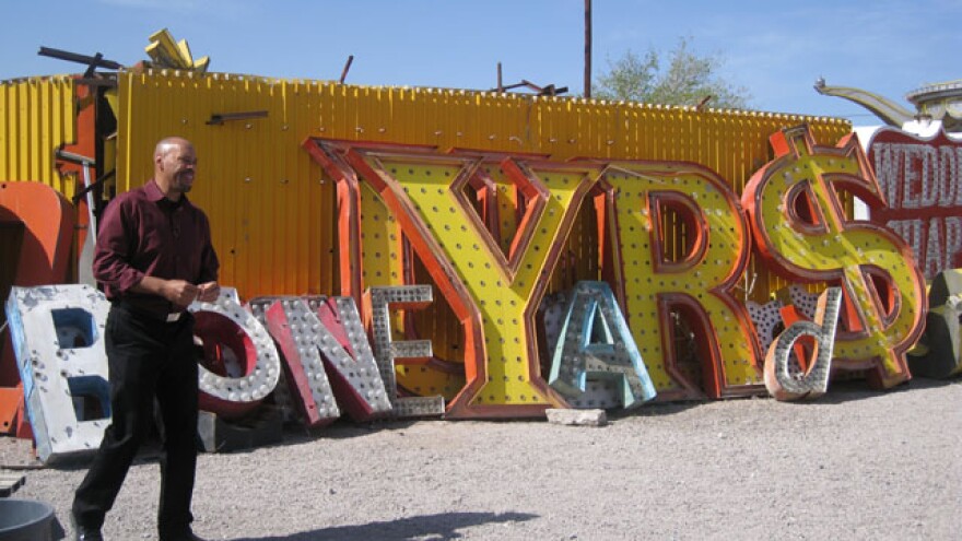 SoCal Connected Correspondent John Ridley in Las Vegas' Neon Boneyard