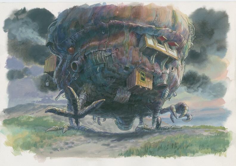 Production Imageboard, <em>Howl's Moving Castle </em>(2004)