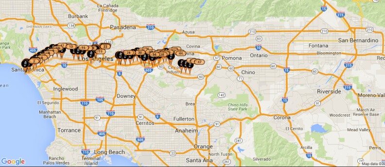 Anyone can track legally blind runner, Jason Romero's progress on run across the country.