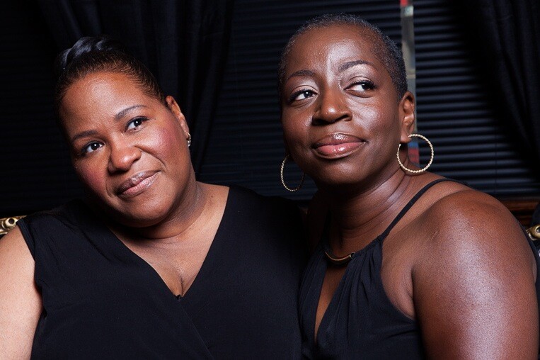 Saundra Williams (L) and Starr Duncan Lowe form the duo Saun and Starr. Their new album is "Look Closer."