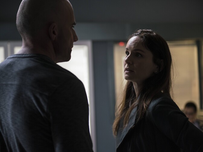 L-R: Dominic Purcell and Sarah Wayne Callies in the “Ogygia” episode of "Prison Break."